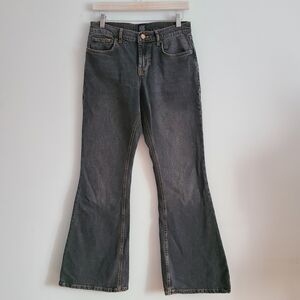 BDG Dark Gray Flare Jeans Size 28